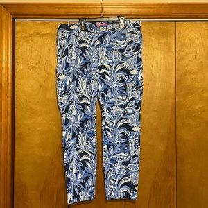 Lilly Pulitzer Kelly Skinny Ankle Pant - Hide Tide